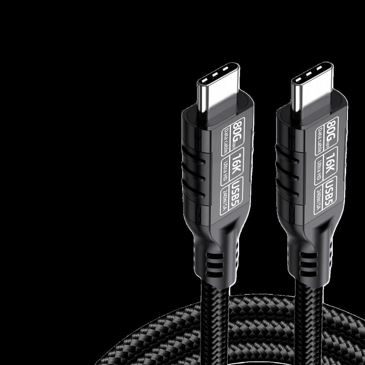 广东连接器工厂生产的 USB-C 线缆成品